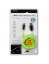 Câble de charge rapide - Type C - Phosphorescent - L 2 M - Vert