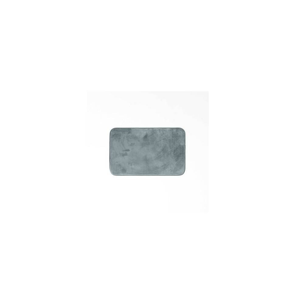 Tapis rectangulaire - Gris - Flanelle