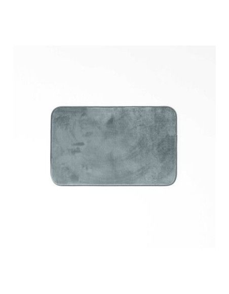 Tapis rectangulaire - Gris - Flanelle