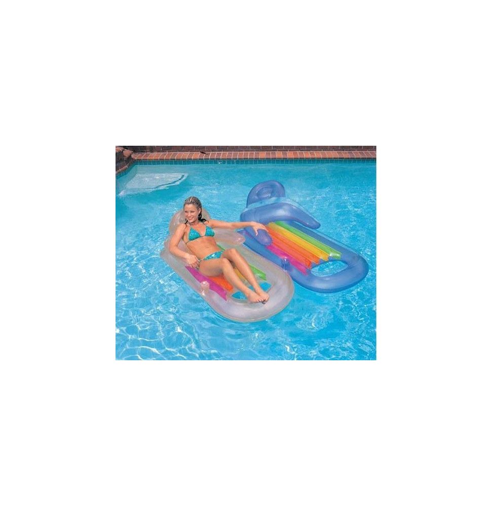 Fauteuil gonflable de piscine - King cool - Intex