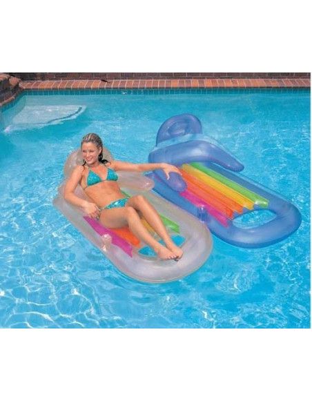 Fauteuil gonflable de piscine - King cool - Intex