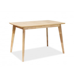 Table Brando - L 120 x l 60 x H 75 cm - Chêne