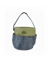 Sac à outils rond -L 28 x l 28 x H 26 cm - Gris