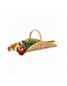 Panier de fleurs et d'herbes - L 27 cm x l 52,3 cm x H 23,5 cm