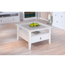 Table basse - Provence - Blanc