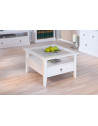 Table basse - Provence - Blanc