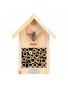 Abri à abeilles en bois - Silhouette - L 12,2 cm x l 16,9 cm x H 22,9 cm