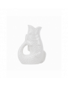 Carafe en porcelaine - 1 L - Poisson - Blanc