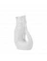 Carafe en porcelaine - 1 L - Poisson - Blanc