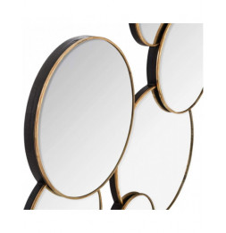 Miroir multi - L 61 x P 2,5 x H 36,5 cm - Lila - Doré