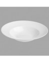 Lot de 6 assiettes à pâtes - D 27 cm - Blanc