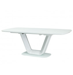 Table pliante - Armani - L 90 x l 200 x H 76 cm - Blanc