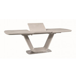 Table pliante - Armani - L 90 x l 220 x H 76 cm - Gris